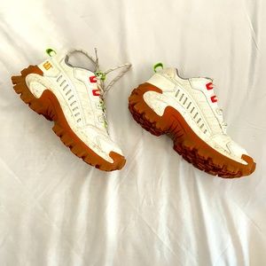 CAT white/gum streetwear shoes